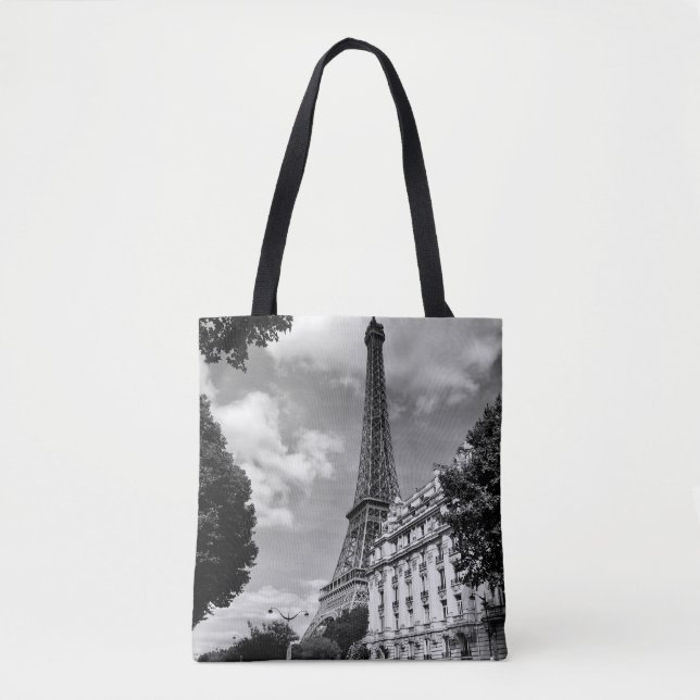 EIFFEL TOWER AT PARIS, FRANCE TOTE BAG (Front)