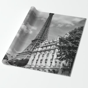 EIFFEL TOWER AT PARIS, FRANCE WRAPPING PAPER