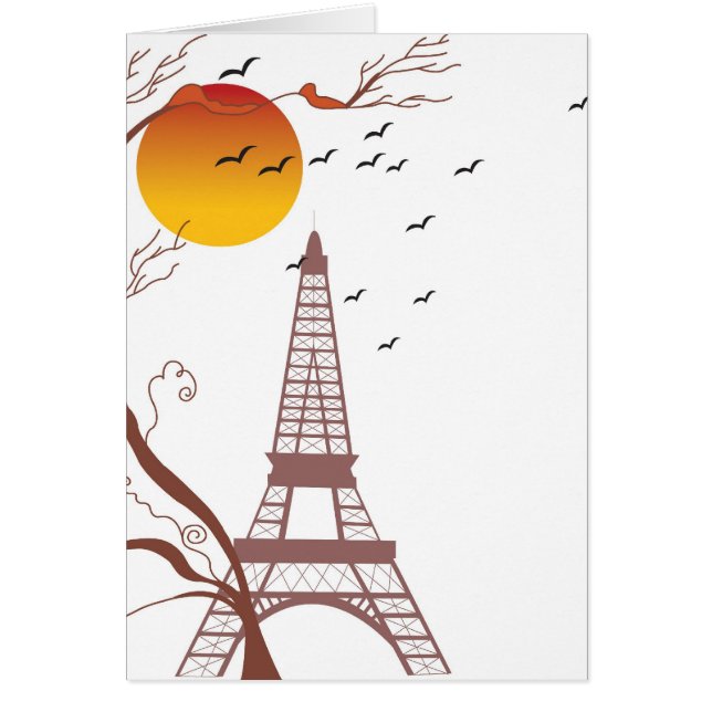 Eiffel tower, autumn (Front)