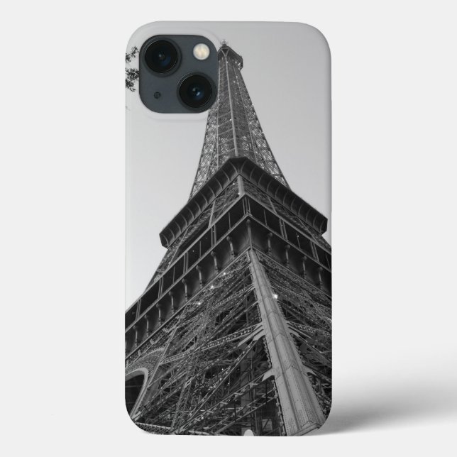 Eiffel Tower b/w Case-Mate iPhone Case (Back)