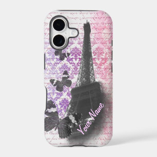 Eiffel tower & butterflies