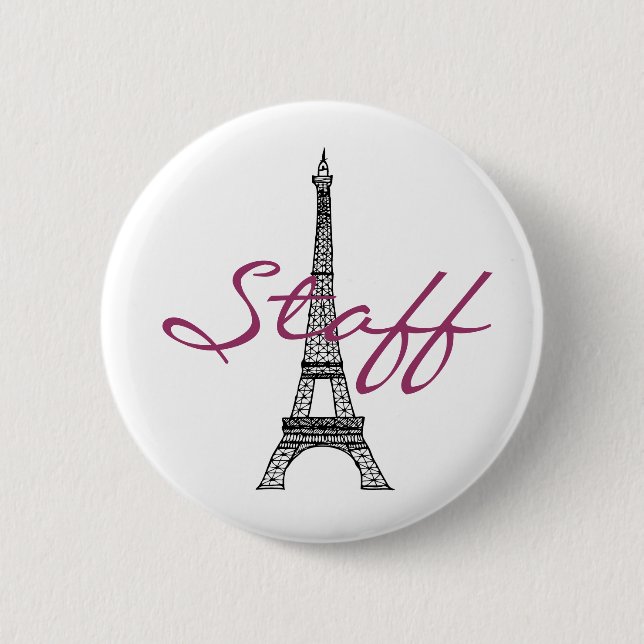 Eiffel Tower Button (Front)