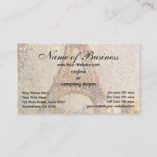 Eiffel Tower by Georges Pierre Seurat Business Card