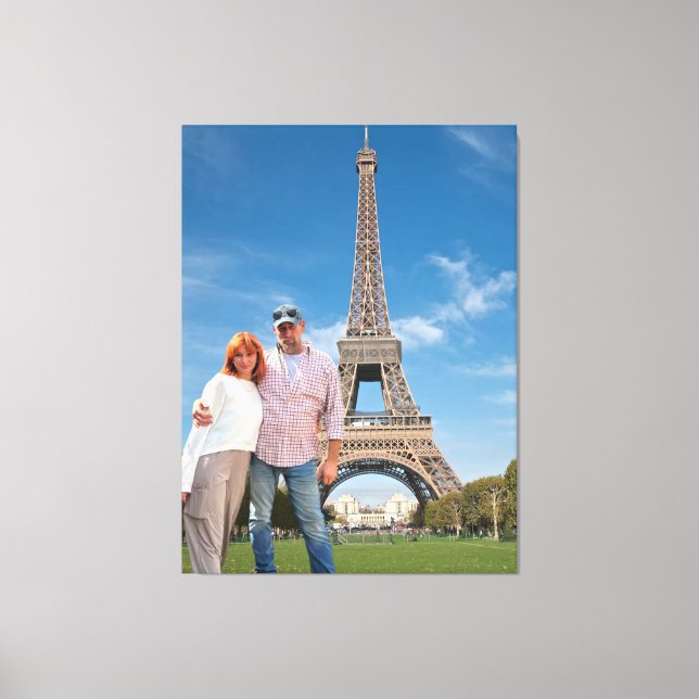 Eiffel Tower Canvas Print (Front)