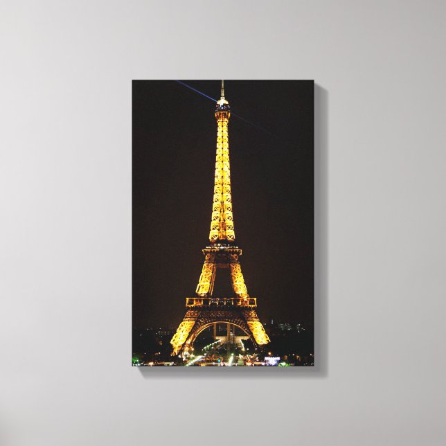 Eiffel Tower Canvas Print (Front)