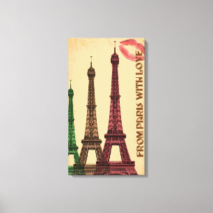 Eiffel Tower Canvas Print