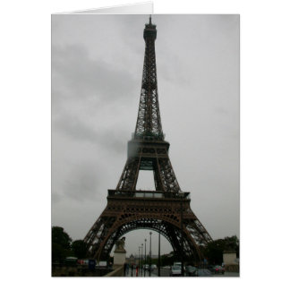 Eiffel Tower Card