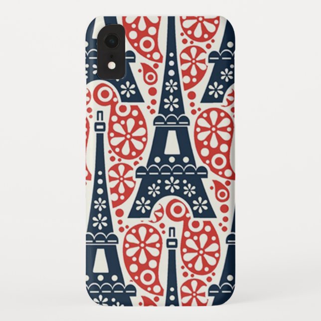 Eiffel Tower-Case-Mate Barely There Apple iPhone X Case-Mate iPhone Case (Back)