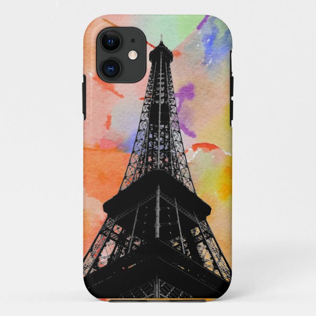 Eiffel Tower Case-Mate iPhone Case (Back)