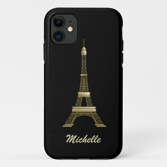 Eiffel Tower Case-Mate iPhone Case (Back)