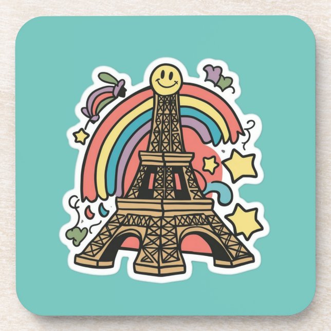 Eiffel Tower Coaster (Front)