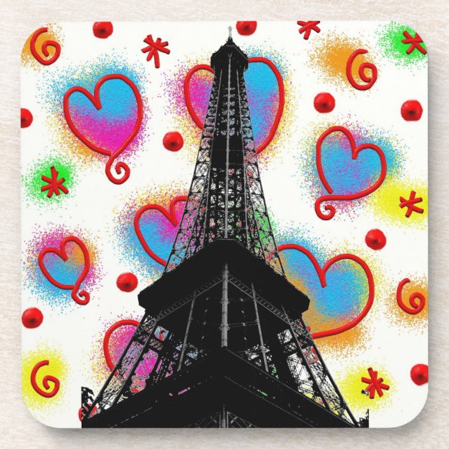 Eiffel Tower Coaster (Front)