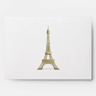 Eiffel tower, France clipart Envelope