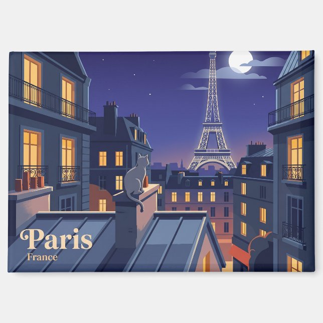 Eiffel Tower France Magnet (Front)