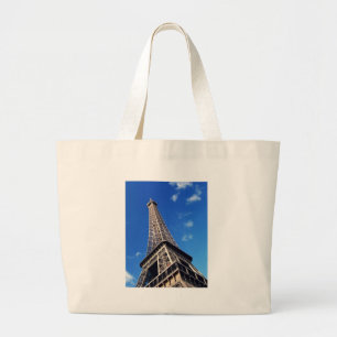 Eiffel Tower France Travel Photography Large Tote Bag