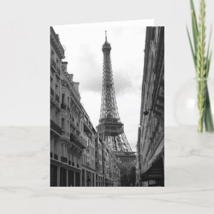 Eiffel Tower Greeting Card