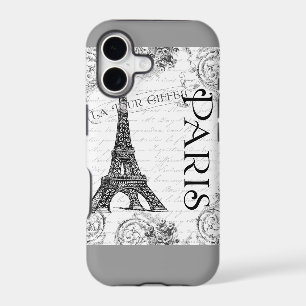 Eiffel Tower in Black and White