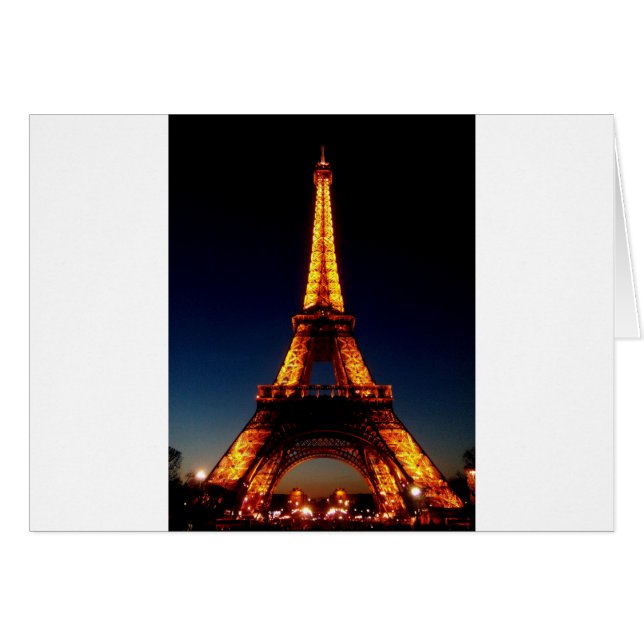 Eiffel tower in Paris (Front Horizontal)