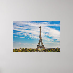 Eiffel tower in Paris Canvas Print