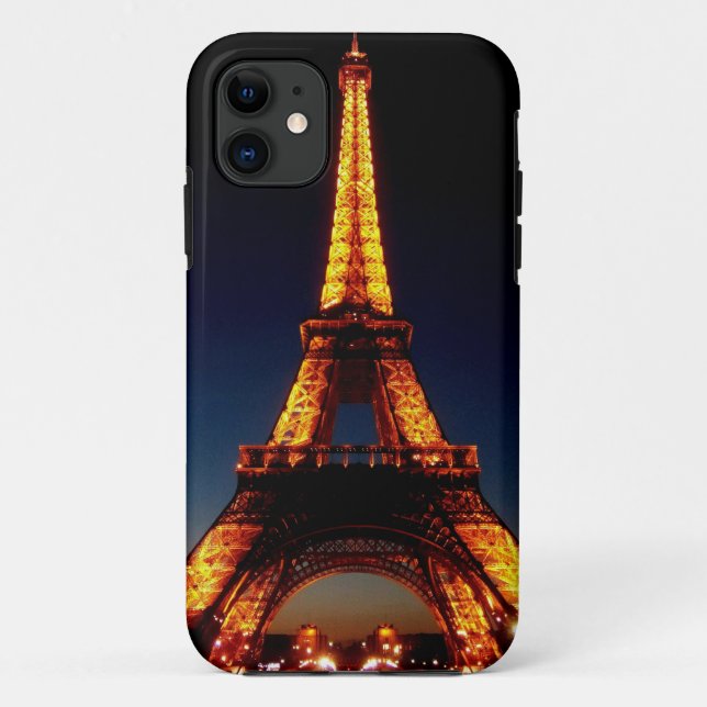 Eiffel tower in Paris Case-Mate iPhone Case (Back)