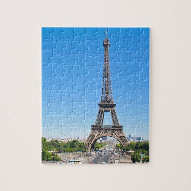 Eiffel Tower in Paris, France Jigsaw Puzzle (Vertical)