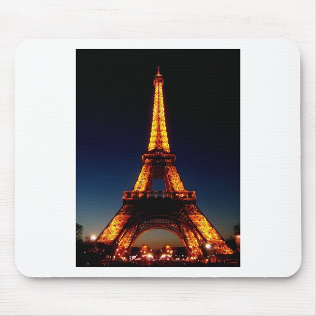 Eiffel tower in Paris Mouse Pad (Front)