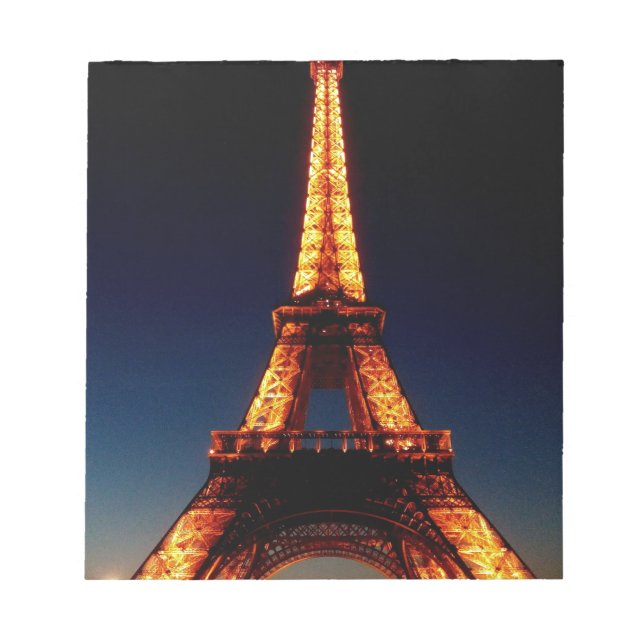 Eiffel tower in Paris Notepad (Front)