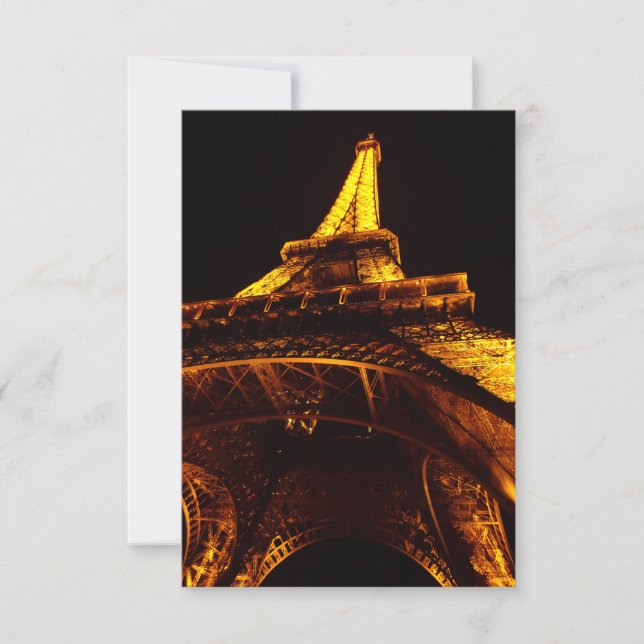 eiffel tower invitation (Front)
