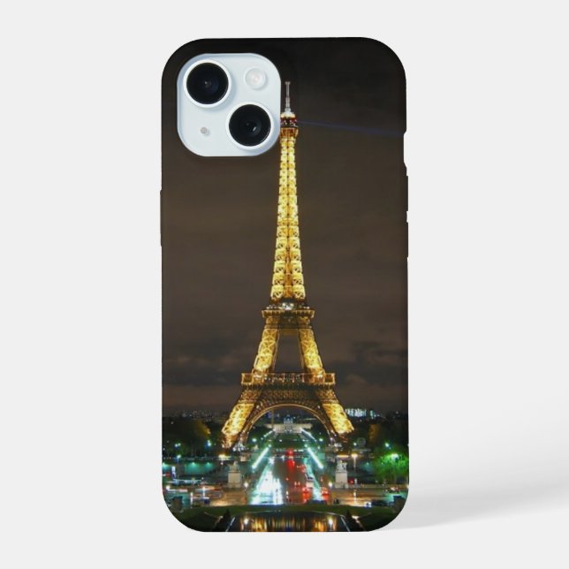 Eiffel Tower iPhone 15 Case (Back)