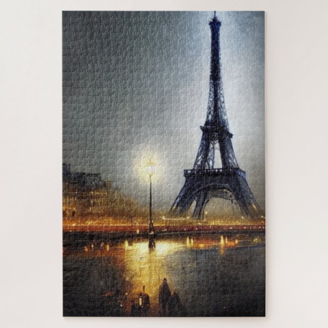 Eiffel Tower Jigsaw Puzzle (Vertical)