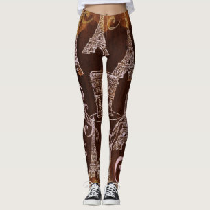 Eiffel Tower Leggings