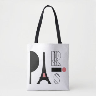 Eiffel Tower Love - Parisian Chic Tote Bag