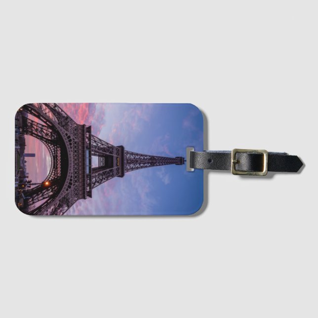 Eiffel Tower Luggage Tag (Front Horizontal)