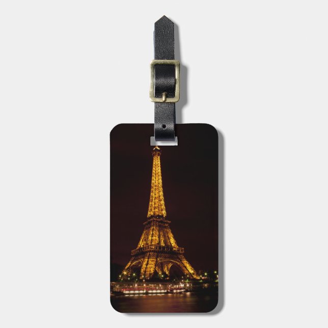 Eiffel Tower Luggage Tag (Front Vertical)