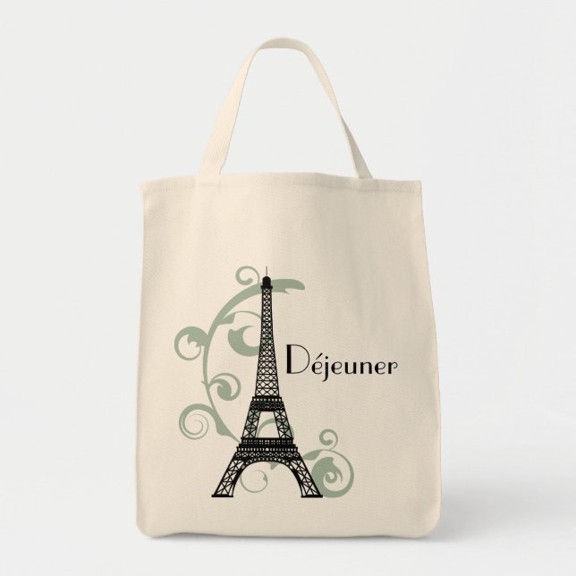 Eiffel Tower Lunch Bag (Front)