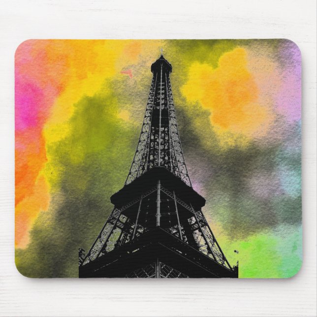 Eiffel Tower Mouse Pad (Front)