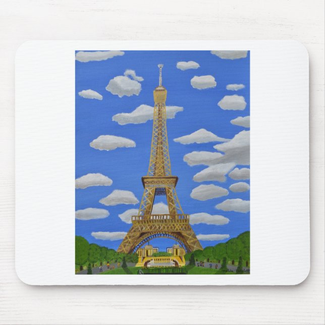 Eiffel Tower Mouse Pad (Front)