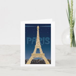 Eiffel Tower note card