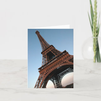 Eiffel Tower Notecard