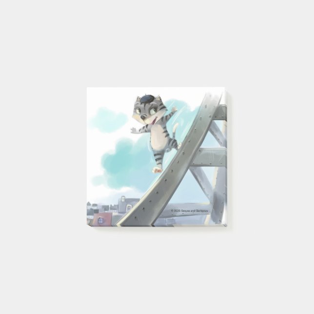 Eiffel Tower Notes 3" x 3" (Front)