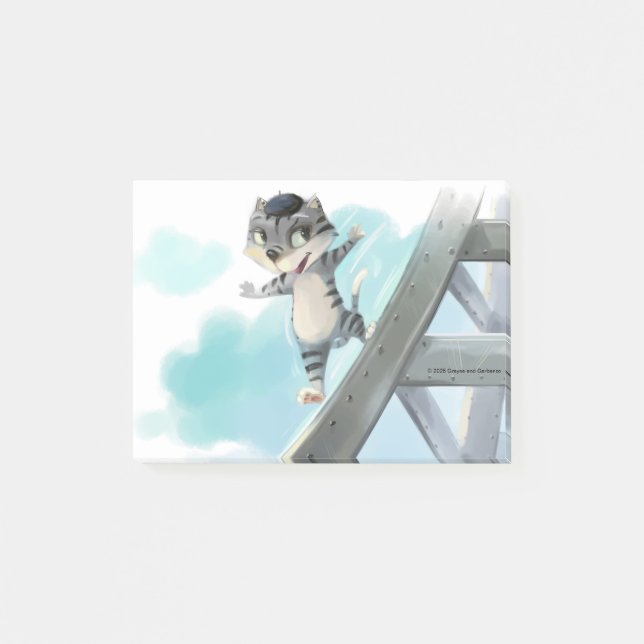 Eiffel Tower Notes 4" x 3" (Front)