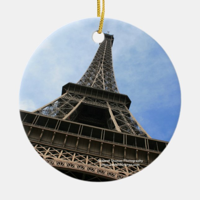Eiffel Tower Ornament (Front)