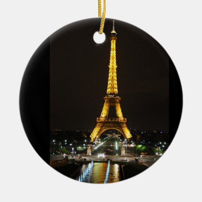 Eiffel Tower Ornament (Front)