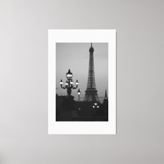Eiffel Tower Paris Canvas Print