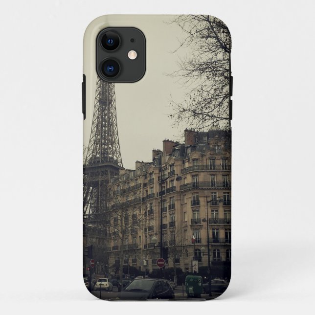 Eiffel Tower Paris City Building Architecture Case-Mate iPhone Case (Back)