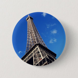Eiffel Tower Paris Europe Travel 6 Cm Round Badge