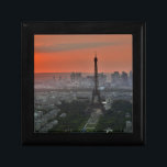 Eiffel Tower Paris Europe Travel Gift Box<br><div class="desc">Paris City Places & Sightseeings - Eiffel Tower Digital Photography Artwork</div>