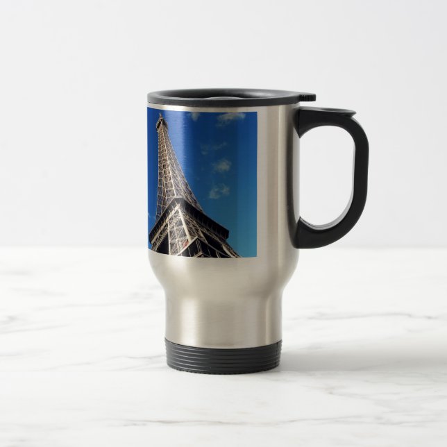 Eiffel Tower Paris Europe Travel Mug (Right)