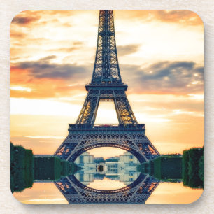 Eiffel Tower Paris Evening European Travel Coaster