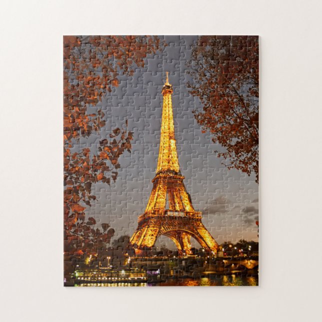 Eiffel Tower - Paris - France - 11x14 - 252 pc Jigsaw Puzzle (Vertical)